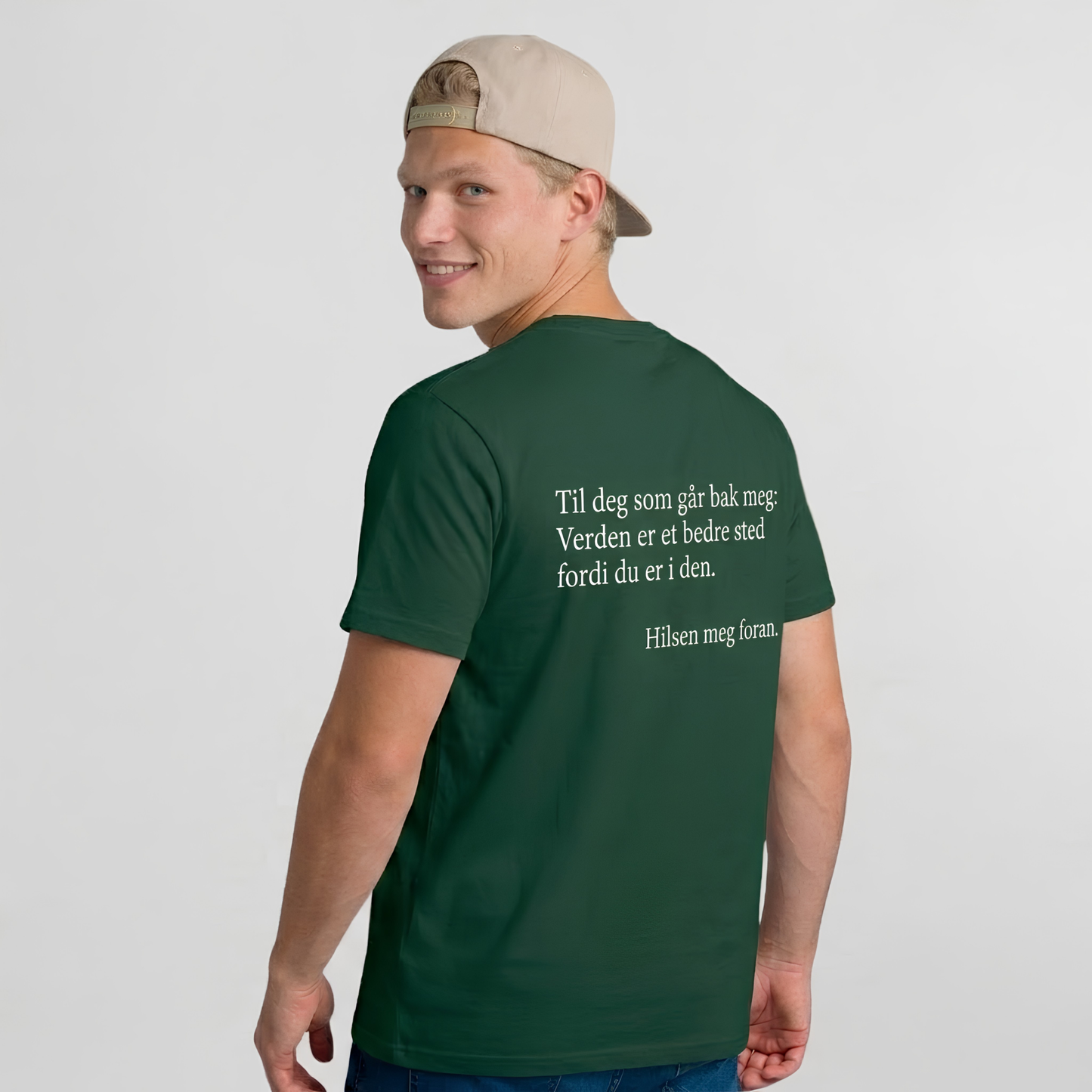 Du er god nok t-skjorta