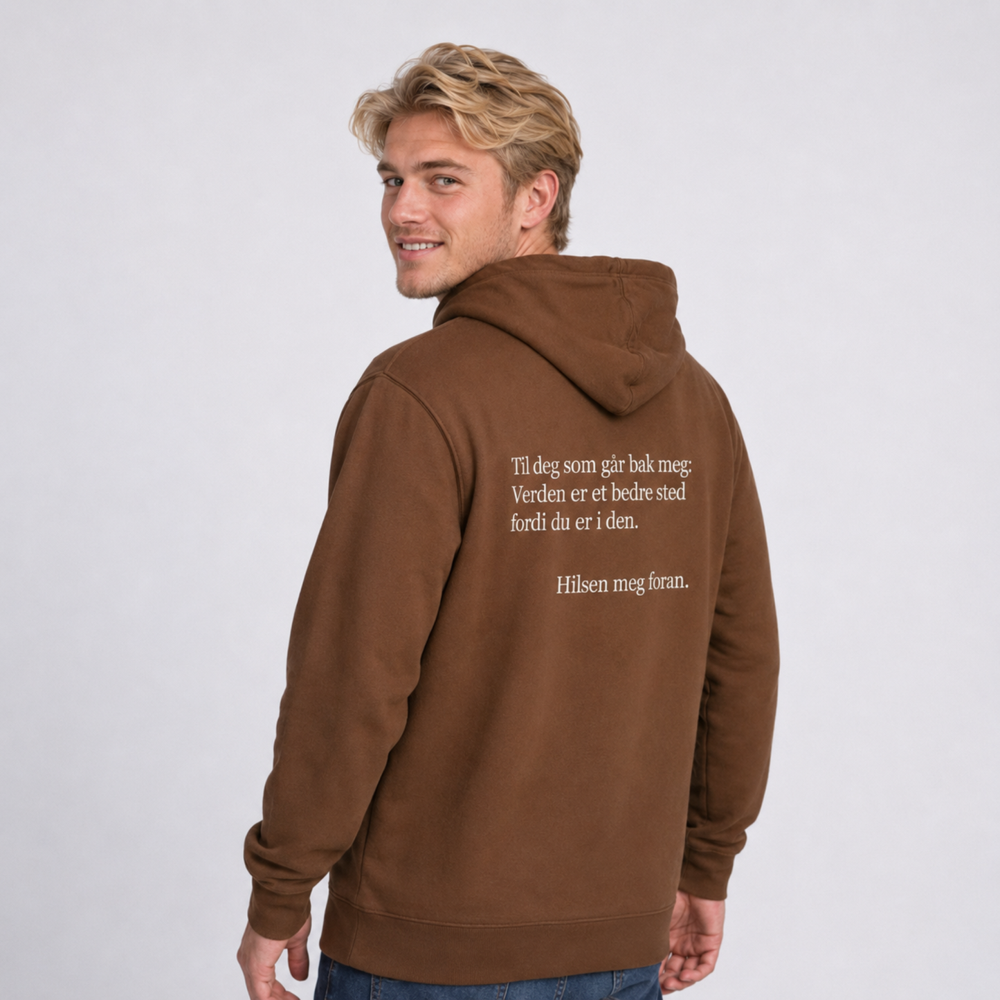 Du er god nok Hettegenser