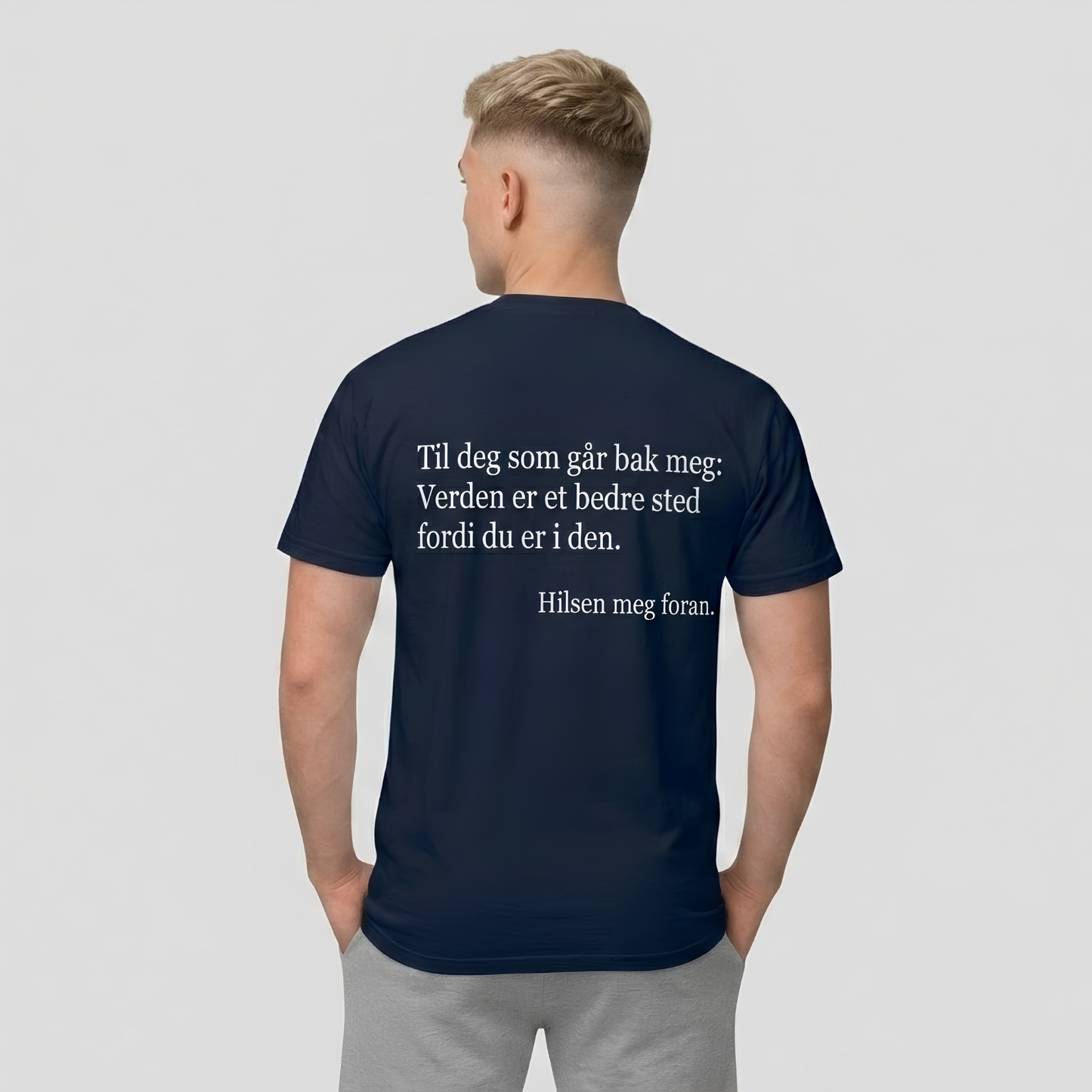 Du er god nok t-skjorta